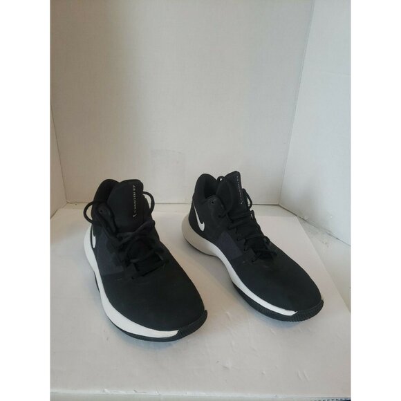 Nike Mens Air Precision 2 AQ3521-001 Black Basketball Shoes Sneakers Size 7.5 - Picture 1 of 9